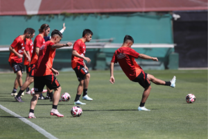 La Roja formación