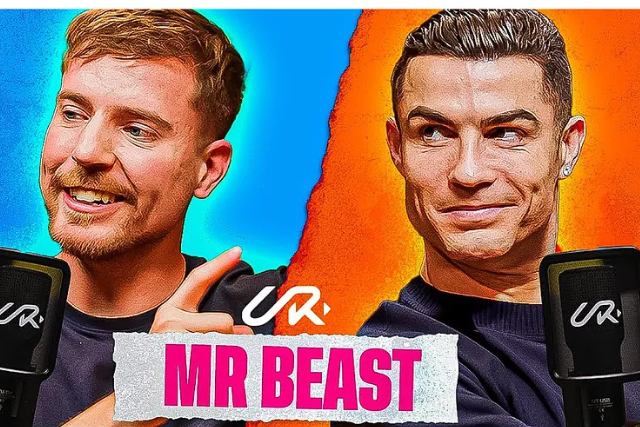 Cristiano Ronaldo MrBeast