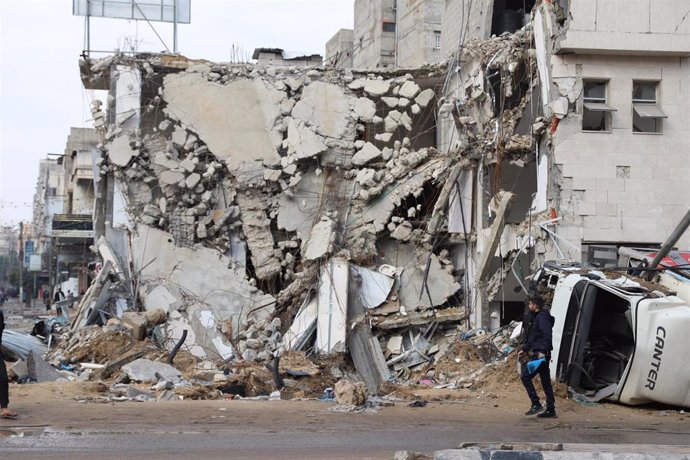 jornada violenta Gaza