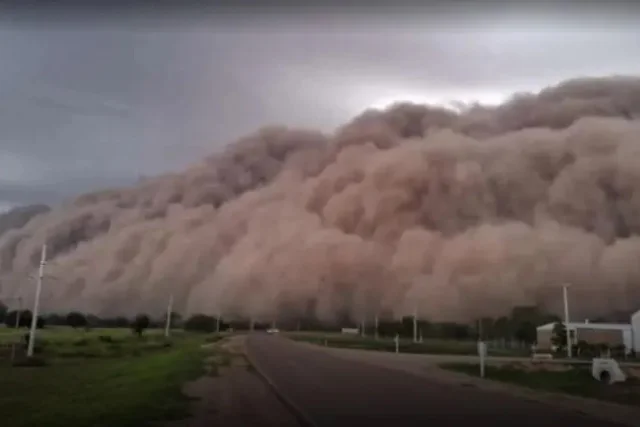 tormenta de polvo