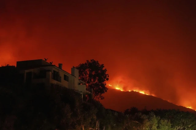 incendio Malibú