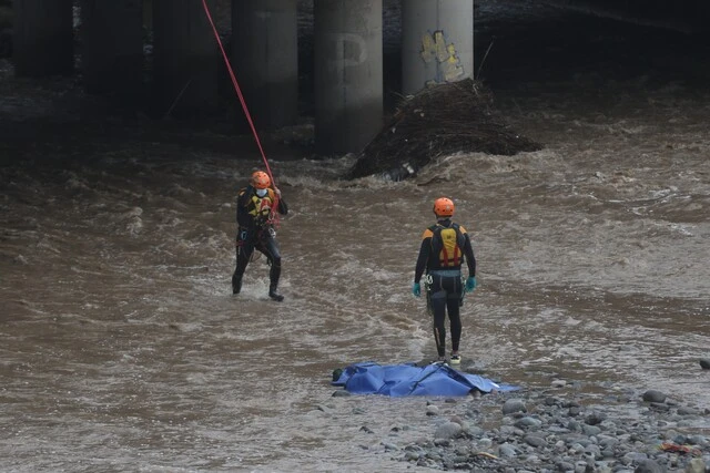 cadáver río Mapocho