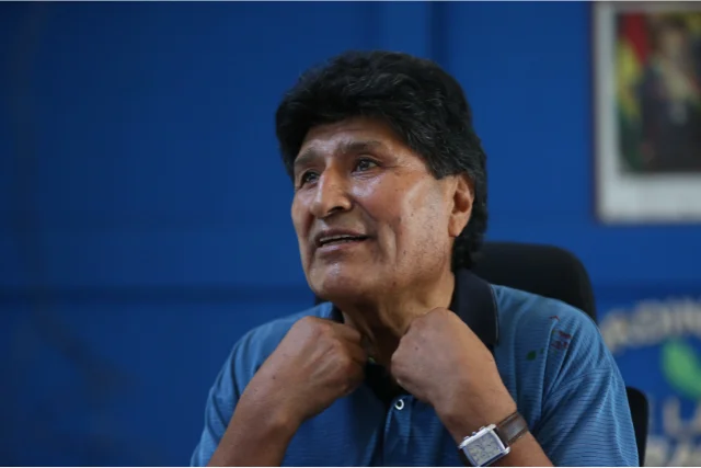 Evo Morales en rebeldía