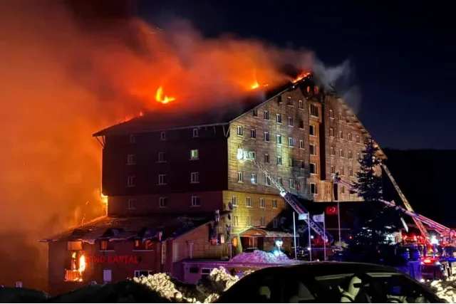 incendio Turquía