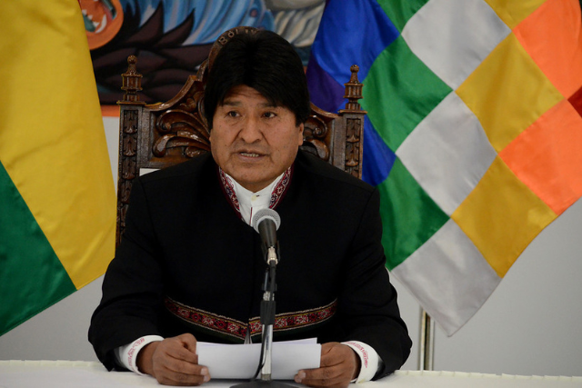 Evo Morales prisión