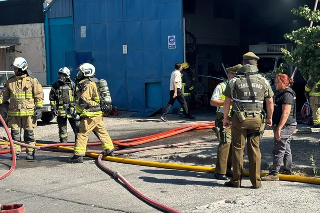 Incendio Quinta Normal