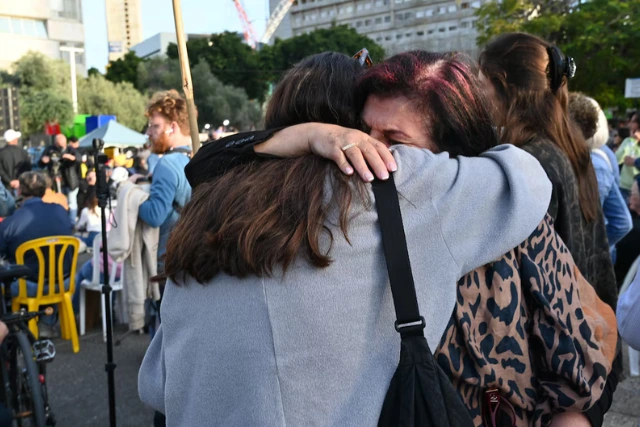 Israel Hamás rehenes