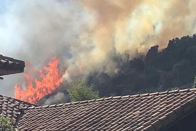 San José del Maipo incendio