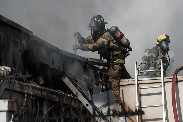 incendio Estación Central