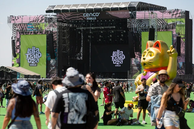 medidas Lollapalooza