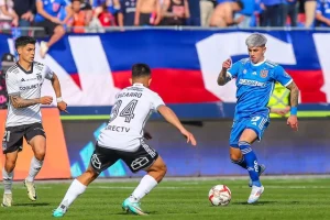 Javier Correa vs Matias Zaldivia: la jugada que desató la polémica en el Superclásico 198. (Foto: Agencia UNO)