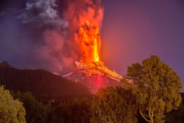 erupción volcánica