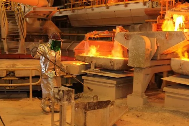 producción industrial