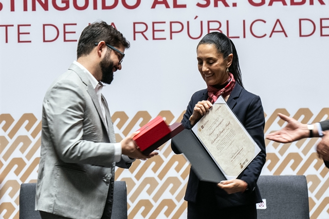 Boric presidenta mexicana