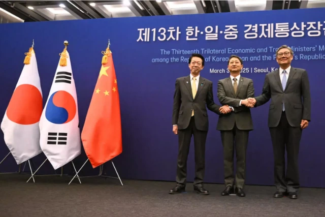 China Corea del Sur Japón