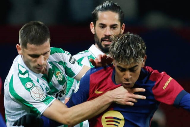 Betis vs Barcelona por LaLiga
