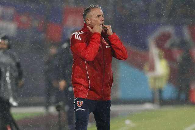 Gustavo Álvarez, DT de Universidad de Chile (FOTO: AGENCIA UNO)