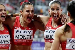 Team Chile del 4X100 clasifica al Mundial de Tokio