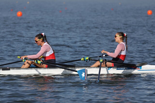 Las mellizas solo fueron superadas por Países Bajos en la semifinal del dos sin timonel. (Foto: Agencia Uno)