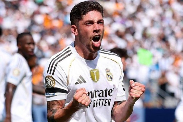 El "todocampista" Fede Valverde