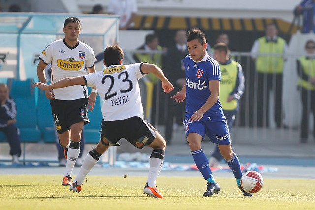 Charles Aránguiz y Esteban Pavez (Foto: archivo Agencia UNO, 2011)