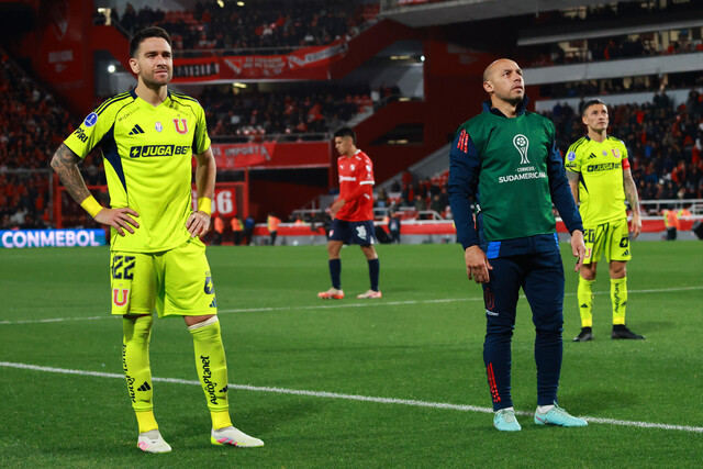 Universidad de Chile deberá esperar el fallo de la Conmebol tras los incidentes del encuentro ante Independiente. (Foto: Agencia UNO)