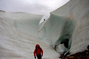 restos glaciar