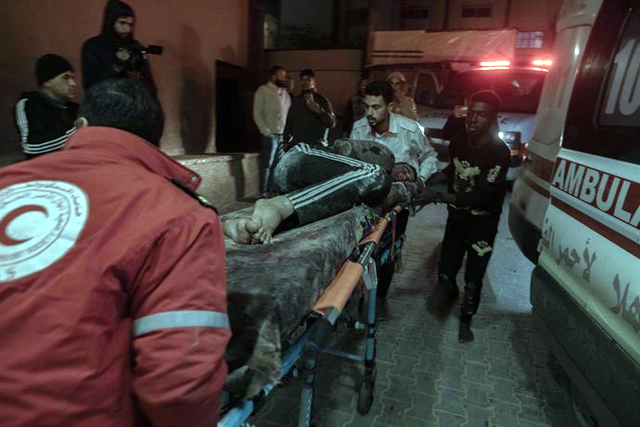 bombardeo hospital Gaza