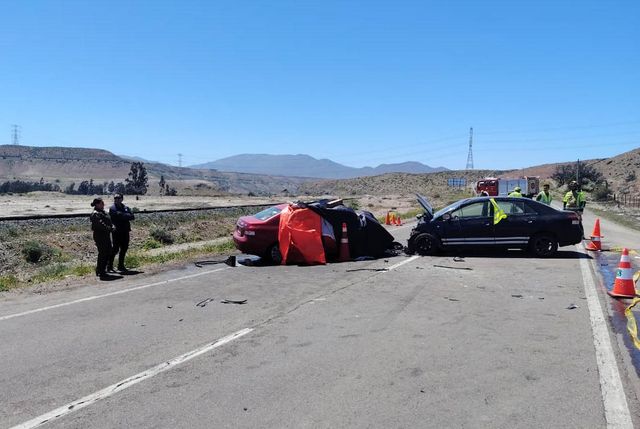 Dos muertos en accidentes viales en Copiapó