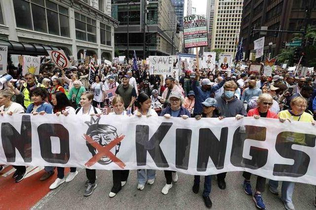 Fuertes protestas contra Trump