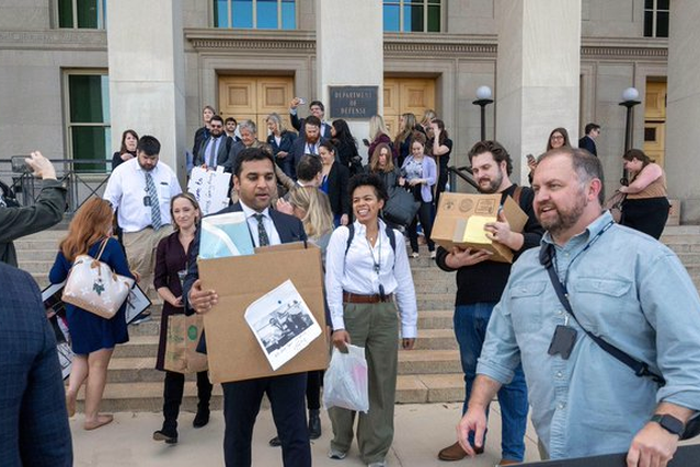 periodistas Pentágono