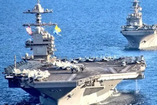 Trump envía portaaviones USS Gerald R. Ford al Caribe