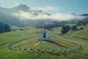 Amanecer en la cosecha