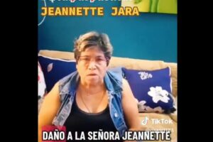 Falsa prima de Jara se disculpa