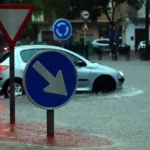 Fuertes lluvias en Andalucía obligan a evacuar a 8.000 personas