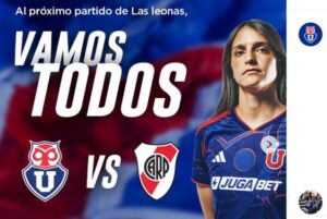 Invitación a ser parte de la historia Foto vía IG @udechilefemenino