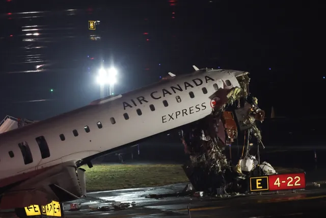 Accidente aéreo en Nueva York dejó 41 heridos