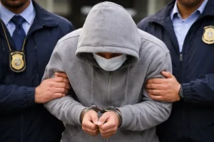 mujer hallada en caja