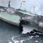 En el Océano Índico Estados Unidos hunde buque de guerra de Irán