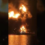 Irán ataca naves petroleras y precio del petróleo vuelve a US$100