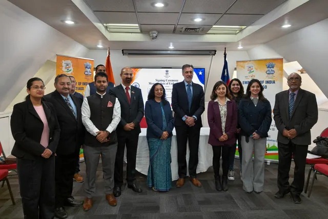 Delegación chilena viajó a India para captar inversiones