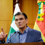 Presidente de Bolivia: “La única forma de ganar hoy día no será la bala”