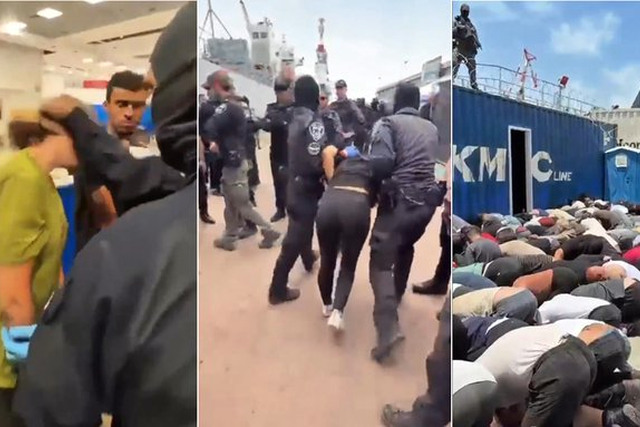 detenidos flotilla