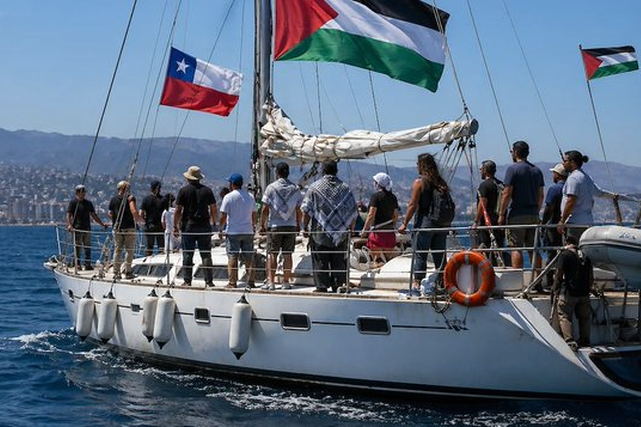 Activistas chilenos de la flotilla a Gaza fueron liberados por Israel