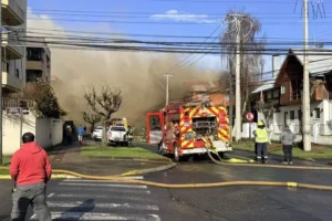 incendio regimiento Osorno