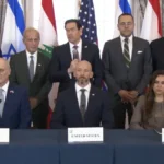 Israel y Líbano firman acuerdo marco hacia la paz