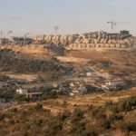 Europa exige a Israel frenar asentamientos en Cisjordania