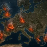 Incendios sin tregua golpea a seis países europeos
