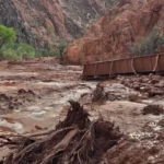 Riada en el Gran Cañón deja un muerto y 15 desaparecidos