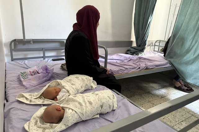 hospital pediátrico Gaza